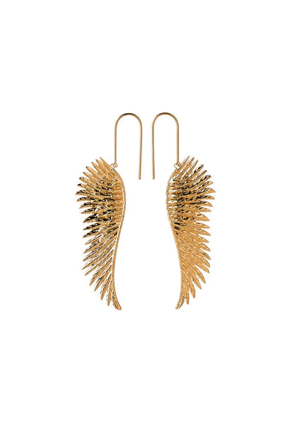 Karen Walker - Cupid's Wings Earrings Gold Plated