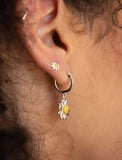 Daisy London - 5mm Marguerite Daisy Stud Earrings