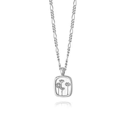 Daisy London Group Daisy Necklace Sterling Silver