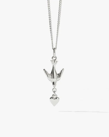 Meadowlark - Love Dove Necklace Sterling Silver