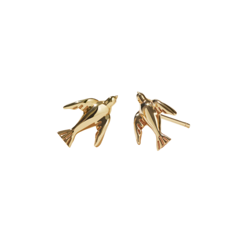 Meadowlark - Dove Studs Gold Plated