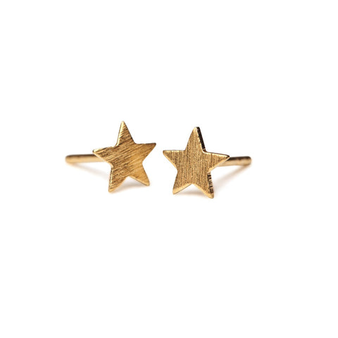 Luna - Small Star Stud Earrings