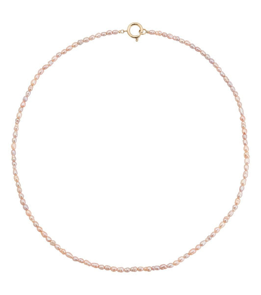 Edblad - Collier Pearl Necklace Pink Gold