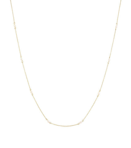 Edblad - Perla Mini Necklace Multi White/Gold
