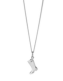 Karen Walker - Gumboot Necklace Silver