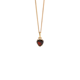 Meadowlark - Heart Jewel Necklace Gold Plated