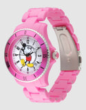Disney - Mickey Mouse Sports Watch Pink/White