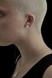 Stolen Girlfriends Club - Love Claw Earrings - Rose Quartz