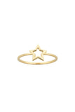 Karen Walker Mini Star Ring - 9ct Gold