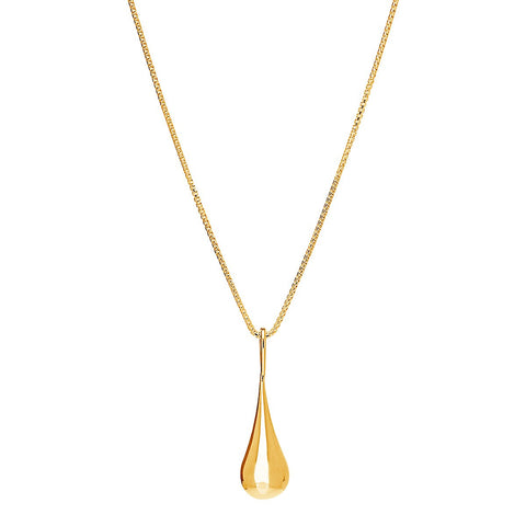 Najo - My Silent Tears Necklace Yellow Gold