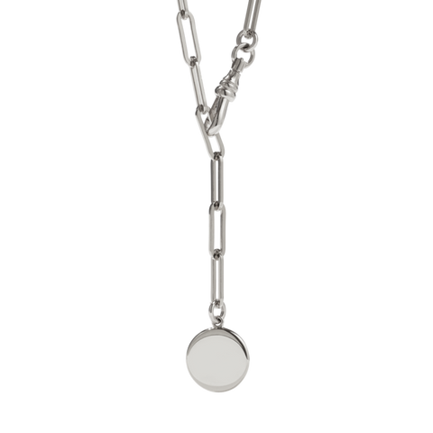 Meadowlark - Solaire Paperclip Necklace - Silver