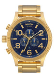 Nixon - 51-30 Chrono Watch - Gold Blue Sunray