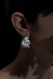 Karen Walker Oak Leaf Earrings - Sterling Silver