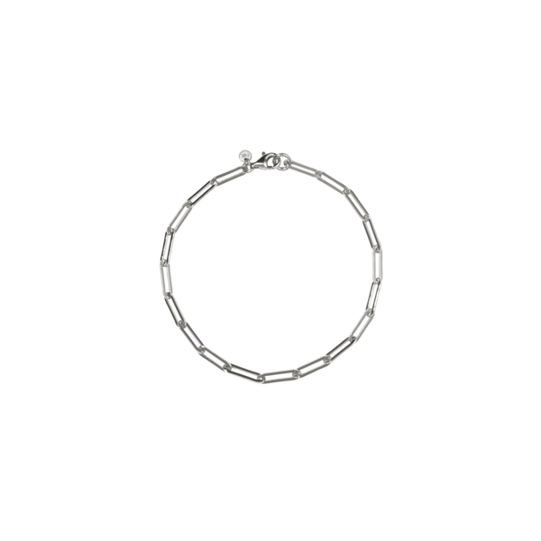 Meadowlark - Paperclip Light Bracelet Silver