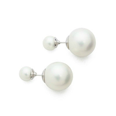 Tribal Double Stud - White Pearl