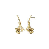 Meadowlark - Rose Studs - Gold Plated
