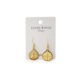 Lindi Kingi Saint Earrings - Gold Plate