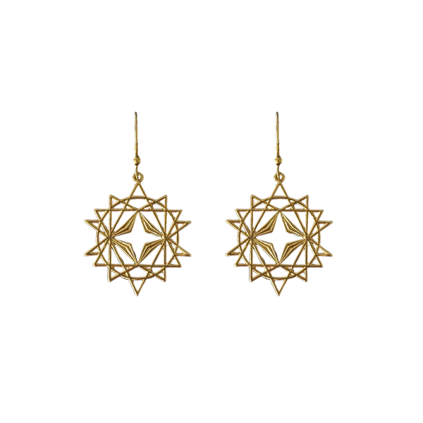 LINDI KINGI x Kelly Starseed Earrings | Gold