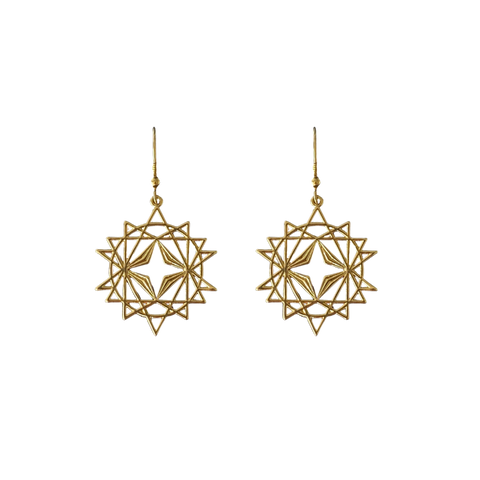 LINDI KINGI x Kelly Starseed Earrings | Gold