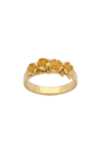 Karen Walker Botanical Wreath Ring - 9ct Gold